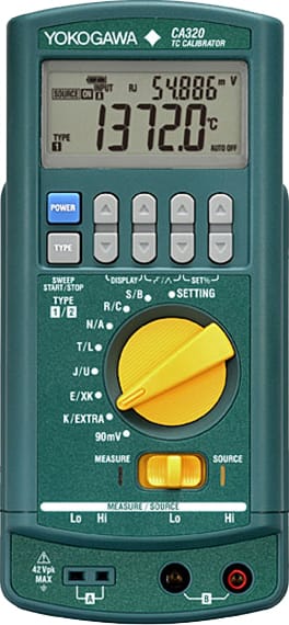 Yokogawa CA320 Thermocouple Process Calibrator