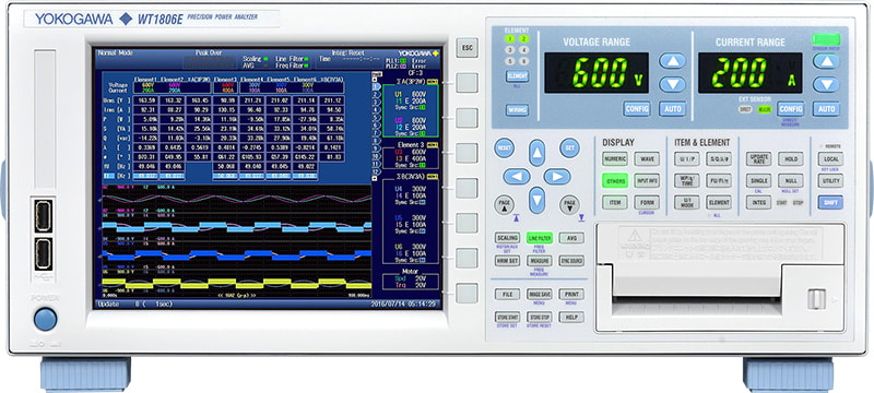 WT1800E High Performance Power Analyzer Series, WT1801E WT1802E WT1803E WT1804E WT1805E WT1806E