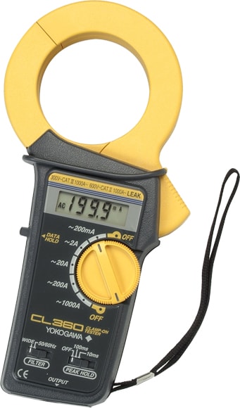Yokogawa CL360 - Clamp-on Tester Leakage Current (1000 A AC)