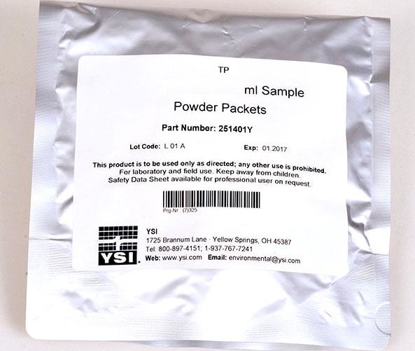 YSI Potassium Iodide TP Potassium Iodide, Powder Pack Reagent Set, pack of 100