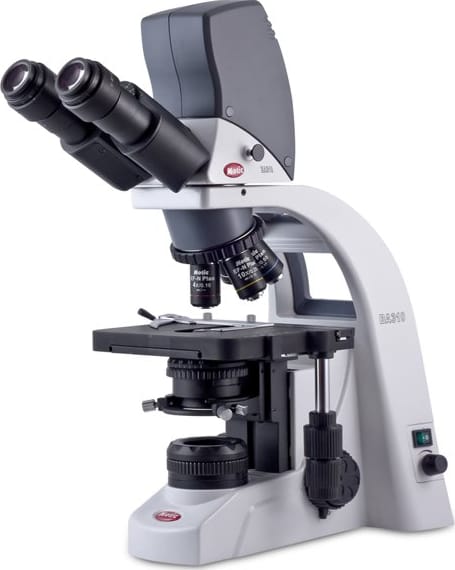 Motic BA310 Digital Digital Microscopes - Magnification min: 40, Magnification max: 1000, Lighting Type: Halogen