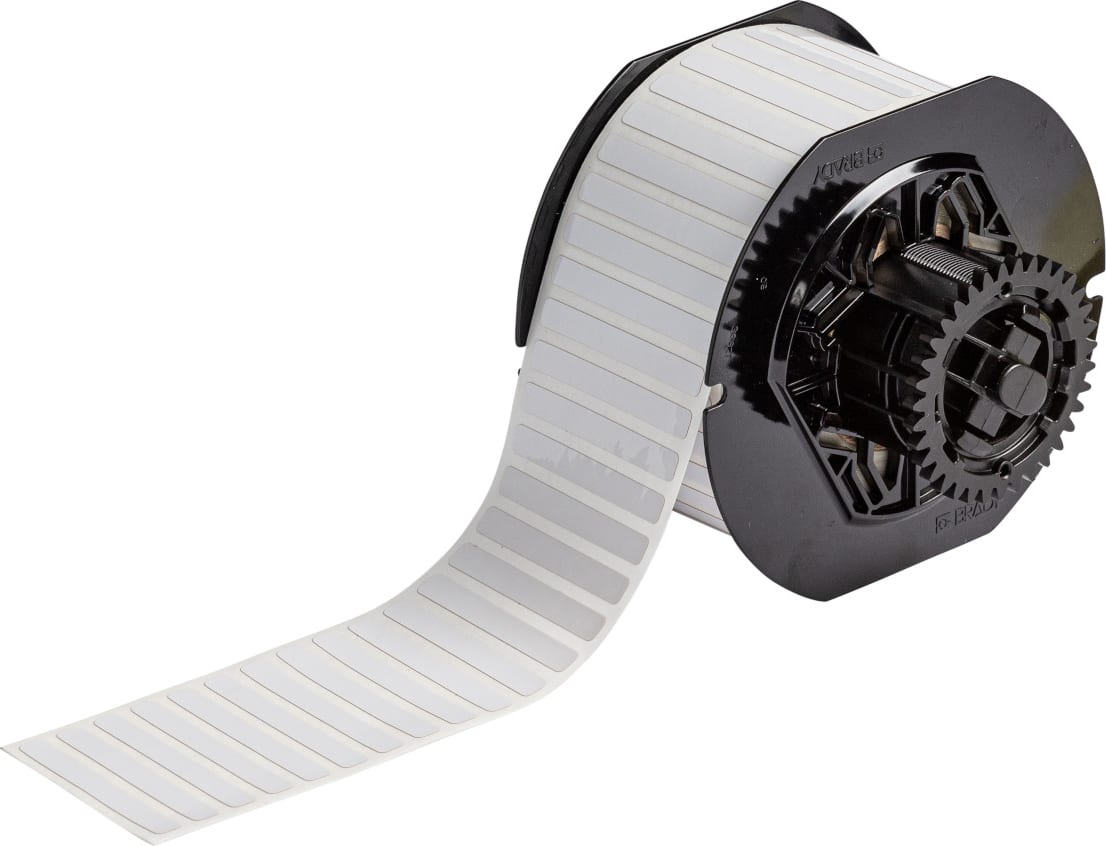 Brady B33-15-797 Labels, High Temperature, Glossy, Polyimide, 0.25 x 2, 3200/RL, 1/Row