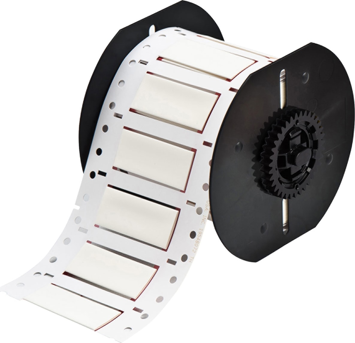 Brady B33D-500-2-7642 - Heat Shrink Labels, 2:1 Shrink Ratio, 0.5' Dia, 2' Width for B33 Printers, 225 Labels/Roll