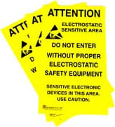 Botron B6717 - ESD Awareness Poster, 11in x 17in, JEDEC Symbol