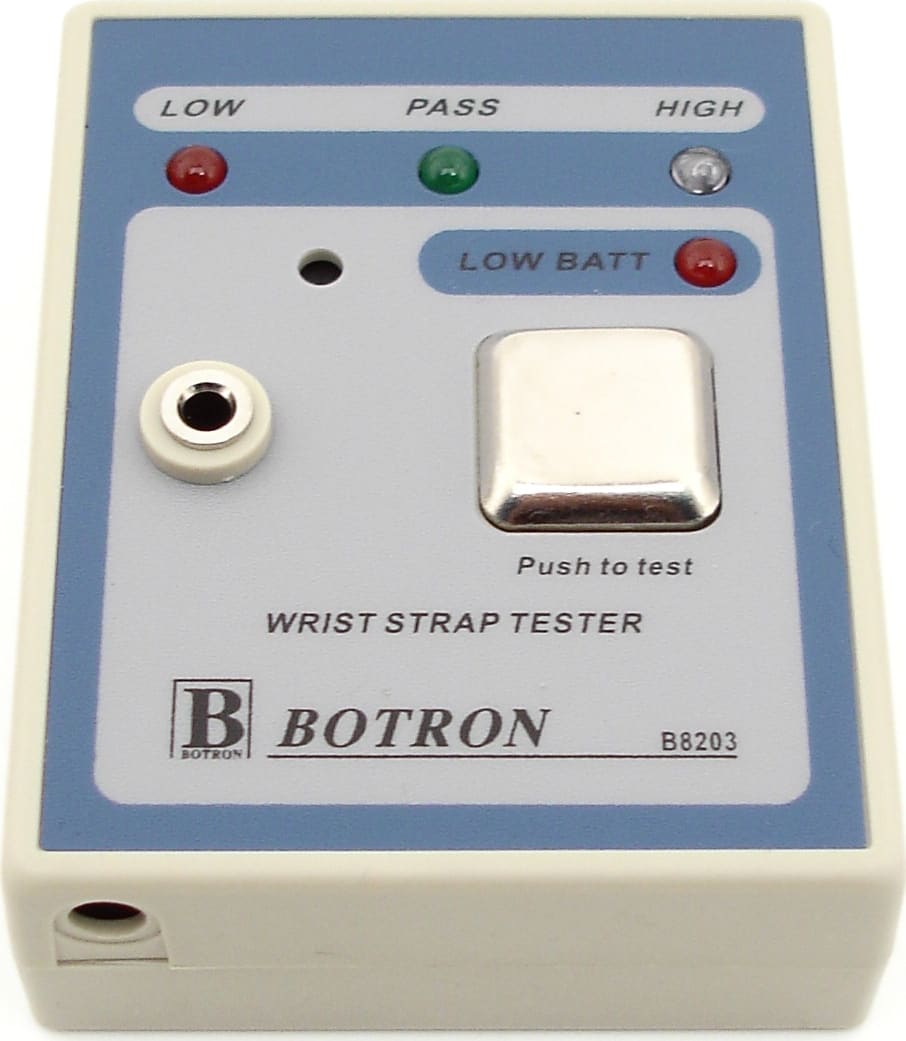 Botron B8203 - Portable Wrist Strap Tester