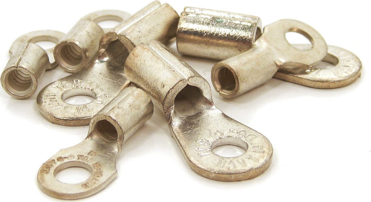 Botron B9879 - Ring Terminal to Banana Jack, #12 Wire, Pack of 10
