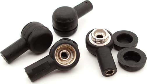 Botron B9891 - Male and Female Socket Ground Adapters, Stacking/Reversible, Pack of 20
