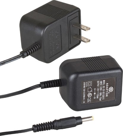 B&K Precision BE802 - 230VAC European Wall Adapter with output of 12VDC/150mA, Center +