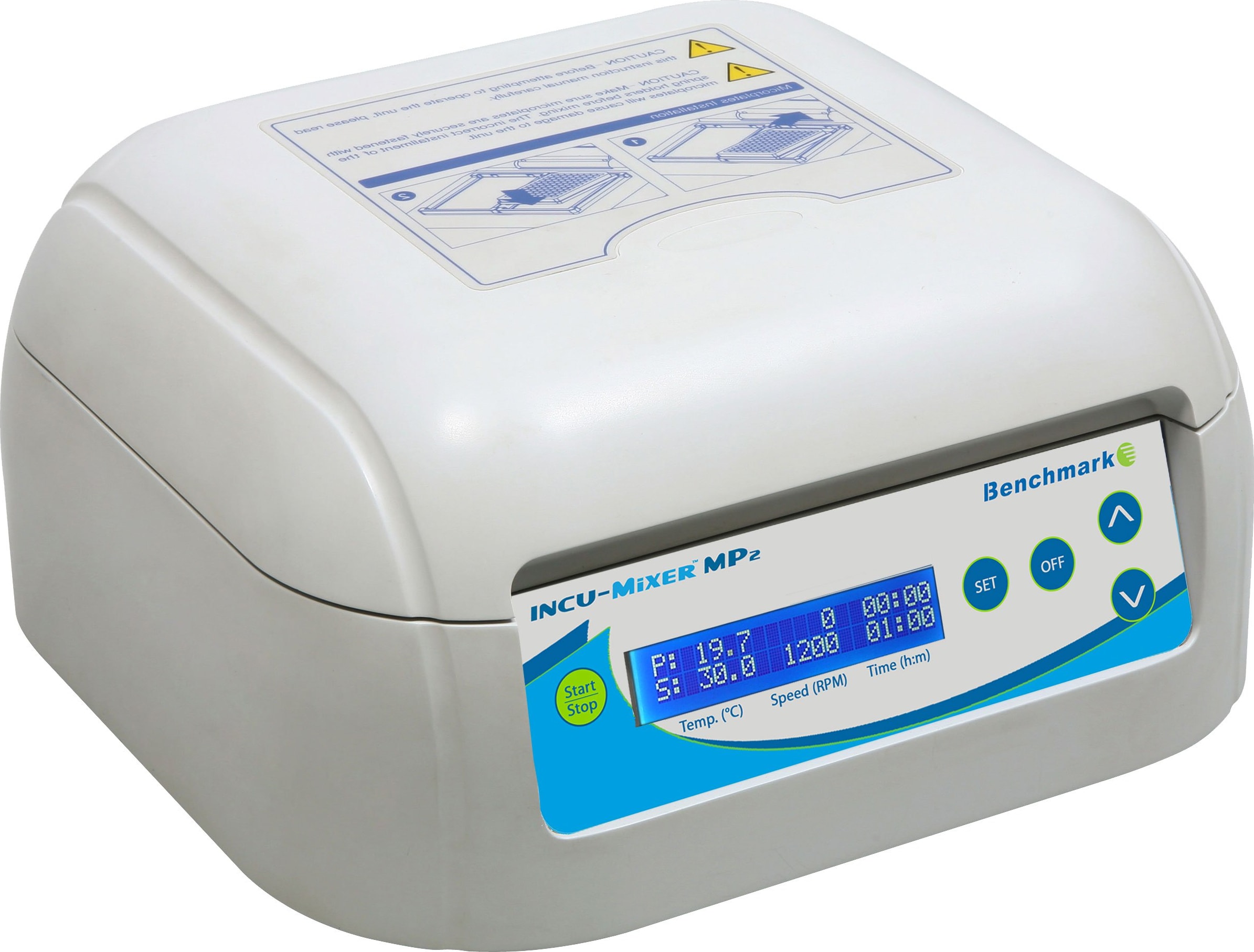 Benchmark Incu-Mixer MP2 - Two Position Incubated Plate Vortexer, US Plug