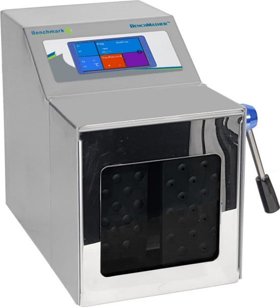 Benchmark Scientific BENCHMASHER 400 - Laboratory Paddle Blender with Incubation and UV Chamber Decon, 120V US Plug