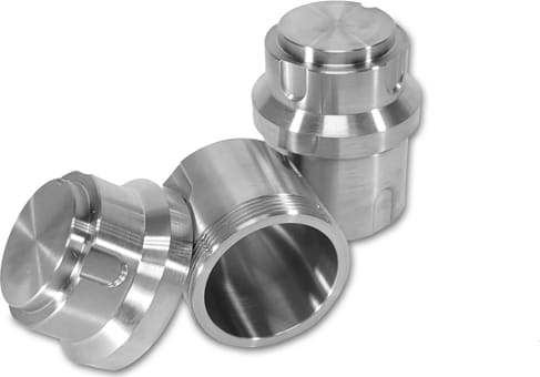 Benchmark IPD9600-50S - Stainless Steel Grinding Jar, 50ml (Pack of 2)