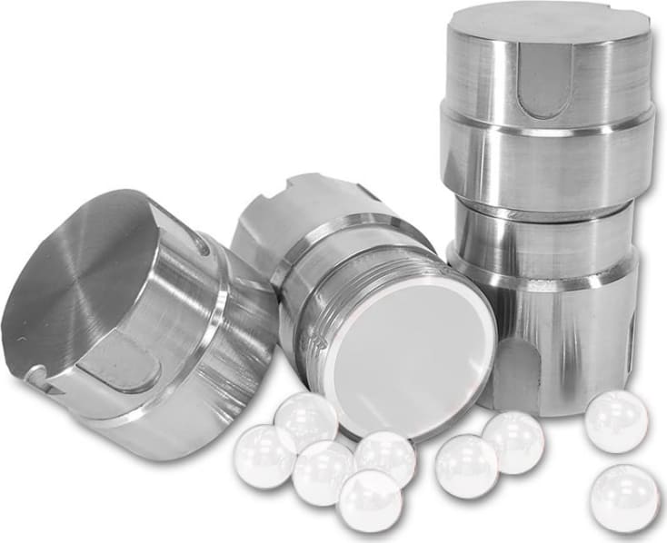 Benchmark IPD9600-35ZO - Zirconium Oxide Jar, 35ml, Set of 2