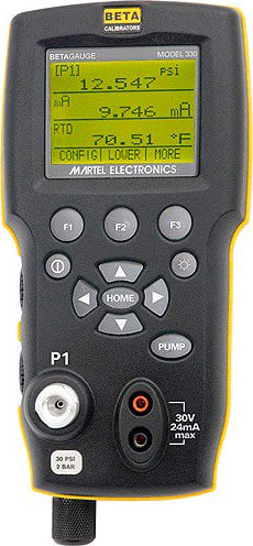 Martel BetaGauge 330-150A PSI ABSOLUTE Integral Electric Pump Pressure Calibrator