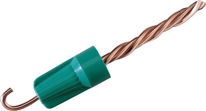 Ideal BGR-1 B-CAP Grounding, Green Box of 50