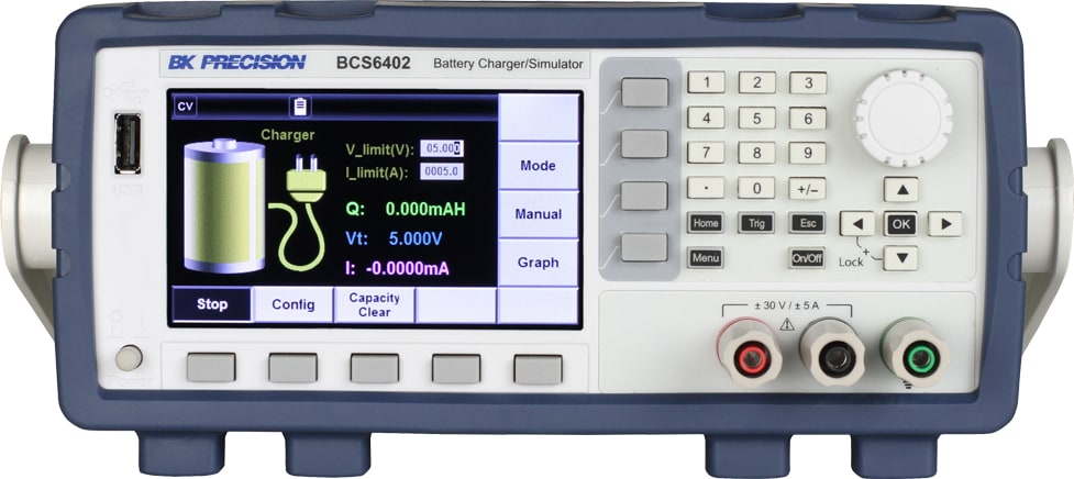 B&K Precision BCS6402 - Single Channel DC Power Supply and Battery Charger/Simulator