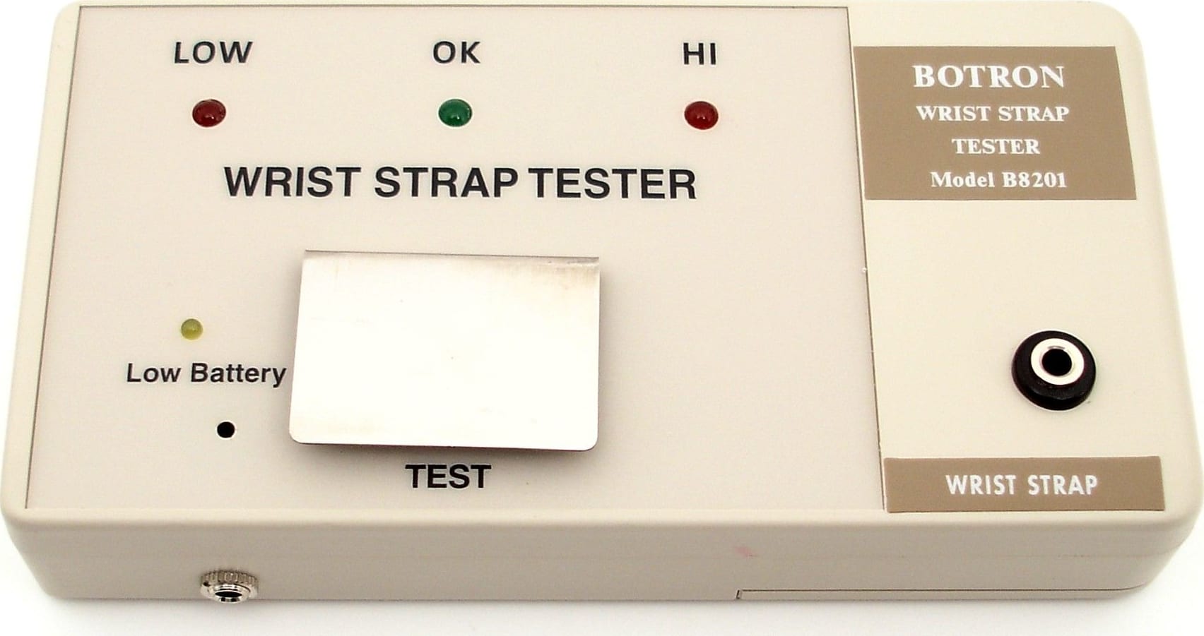 Botron B8201 - Touchplate Wrist Strap Tester