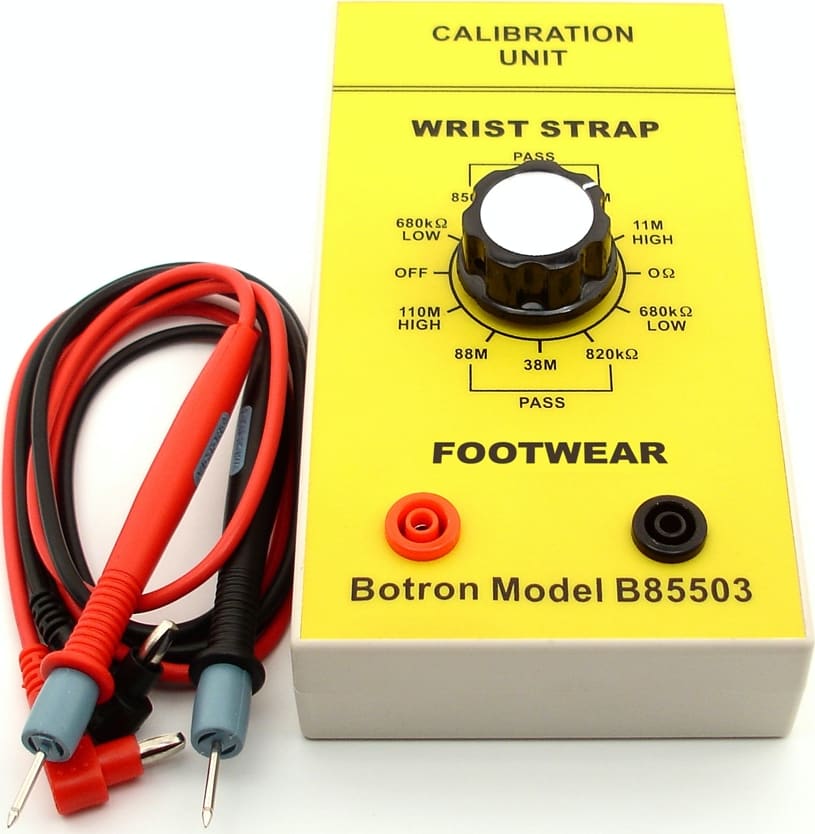 Botron B85503 - Wrist Strap and Footwear Calibration Unit