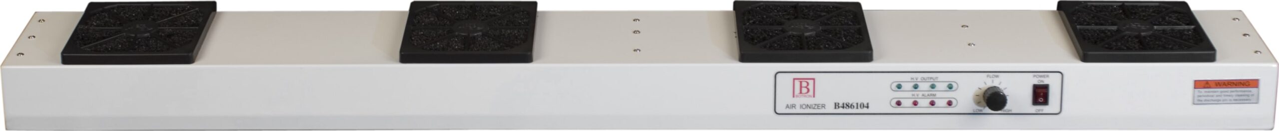 Botron B486104 - Four Fan, High Frequency Overhead Ionizer