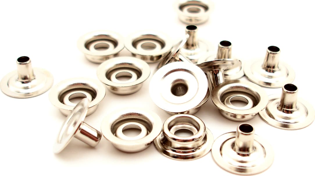 Botron B9848 - 10mm Snaps and Rivets - Stud Type, Pack of 100