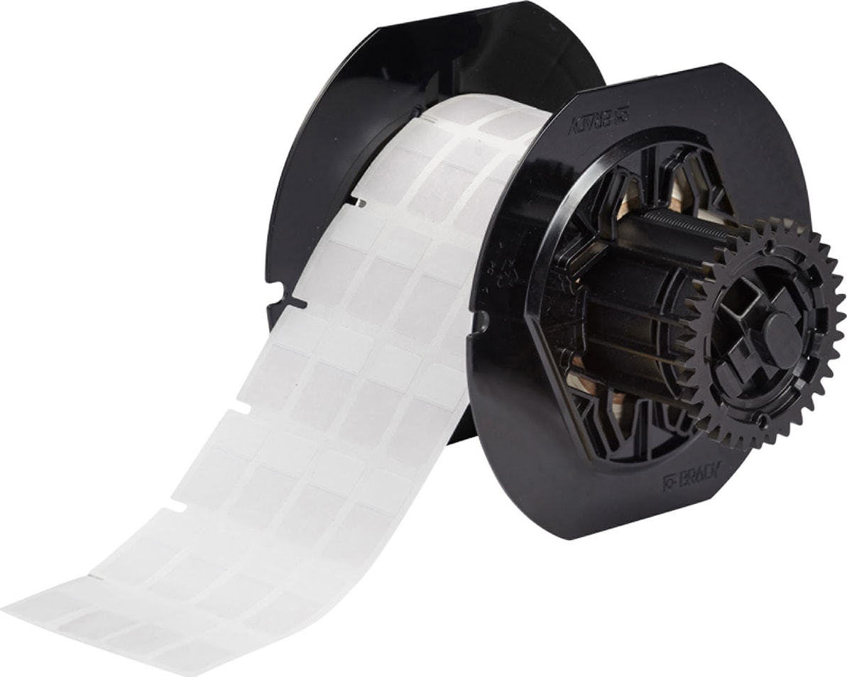 Brady B33-113-427 - Self-Laminating Vinyl Wrap Around Labels for B33 Printers, 1' x 0.5'