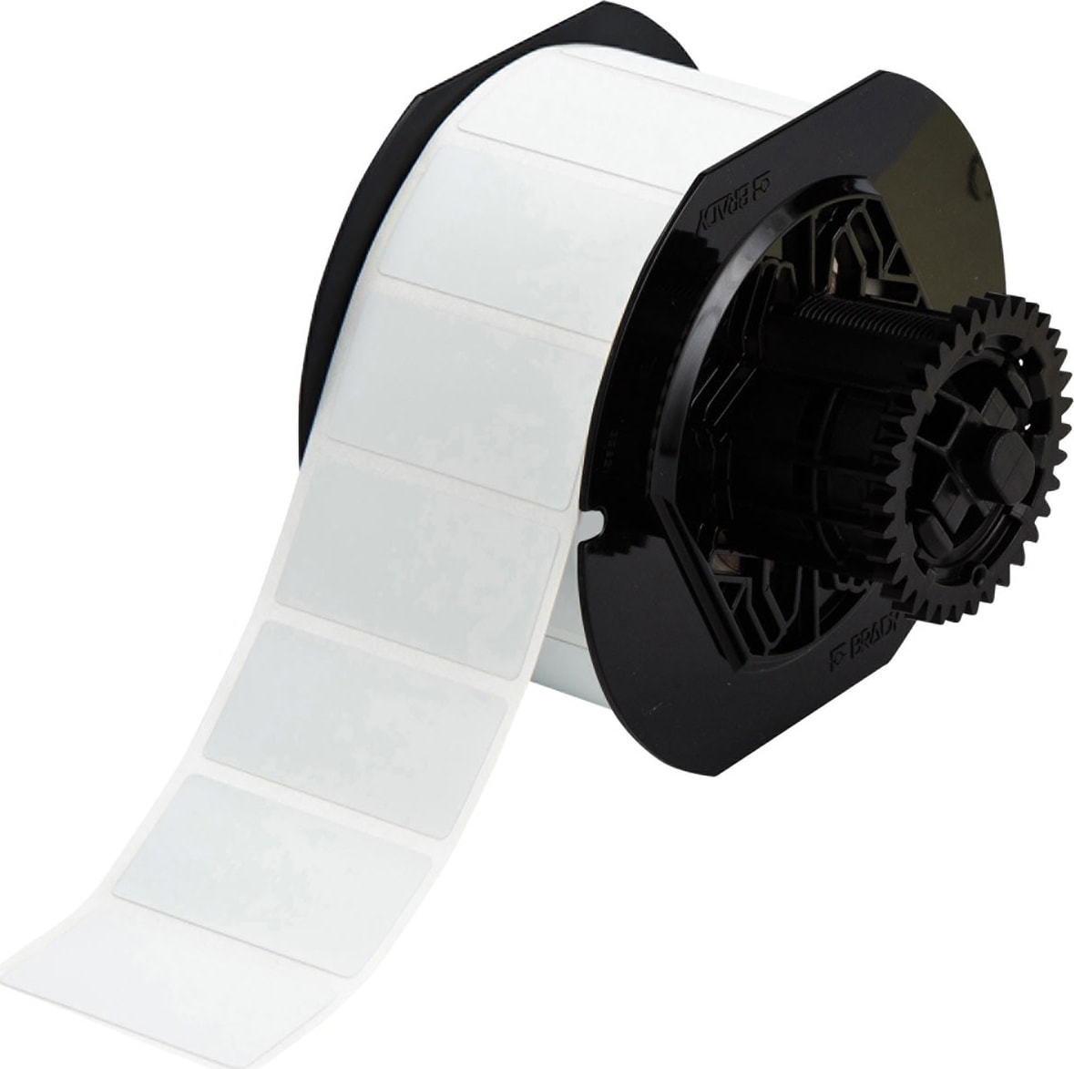 Brady B33-17-486 - Metallized Polyester w/ Permanent Rubber-based Adhesive Labels, 1' x 2', 1300/Roll