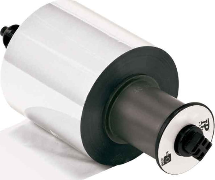 Brady IP-R4400-WT - i5100 IP 1' Core R4400 Series Printer Ribbon, 2.36' (White)