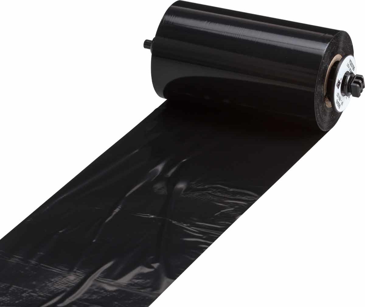 Brady IP-R6107 - 1' Core R6100 Series Halogen Free Printer Ribbon, 4.33' (Black)