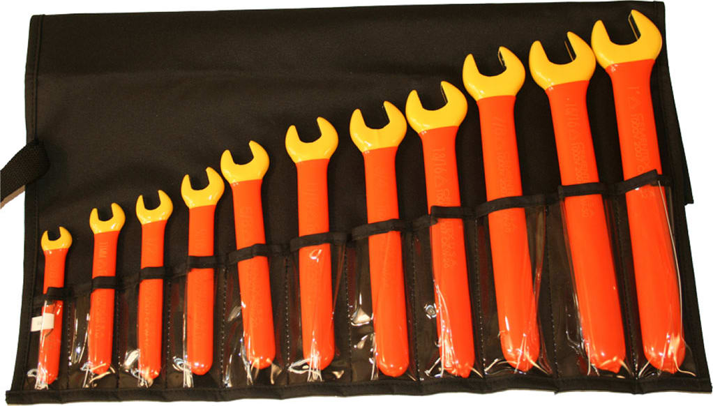Cementex IOEWS-11 - Insulated 11Pc Open End Wrench Set