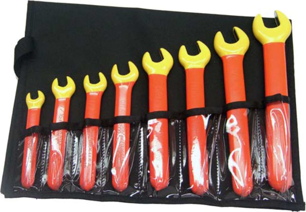 Cementex IOEWS-8 - Insulated 8Pc Open End Wrench Set