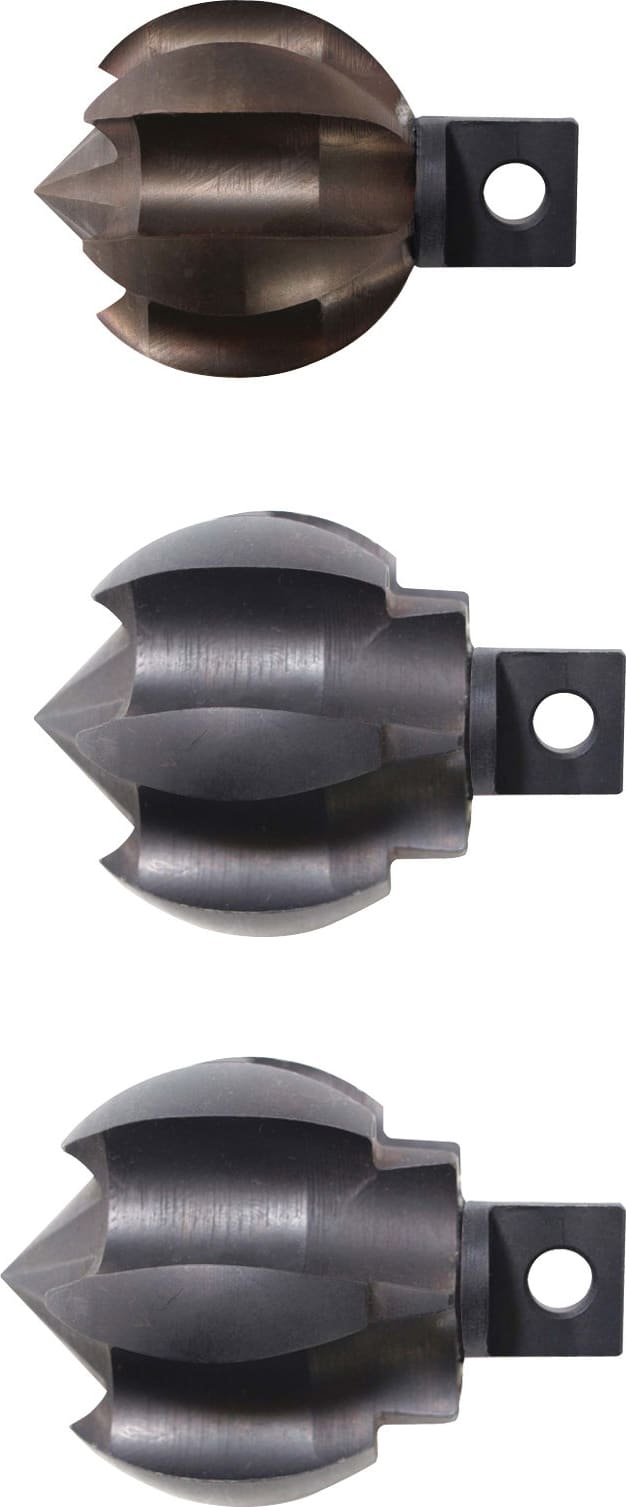 General Pipe Cleaners CG-CS-2 - ClogChopper Cutter Set (Includes 1-1/2CG, 2CG and 2-1/2CG)