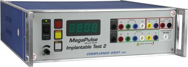 Compliance West Implantable Test 2 - Implantable Surge Tester Truncated Exponential Mono- and Biphasic 140-270V