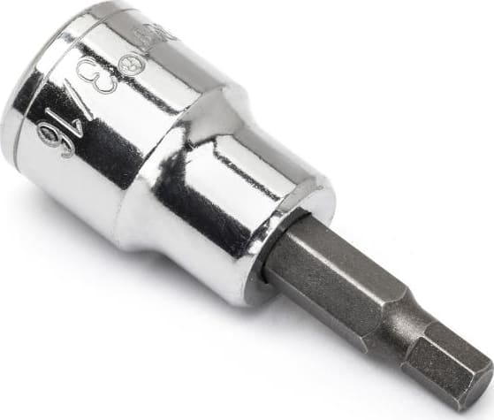 Crescent CHBS2N - Hex Bit Socket, SAE, 3/8' Drive, 3/16' Hex Size