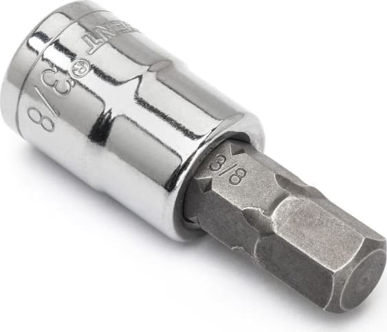 Crescent CHBS6N - Hex Bit Socket, SAE, 3/8' Drive, 3/8' Hex Size