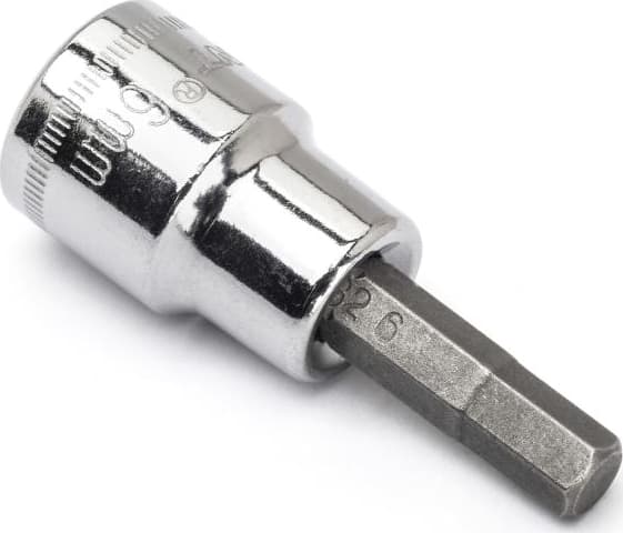 Crescent CHBS9N - Hex Bit Socket, Metric, 3/8' Drive, 6mm Hex Size