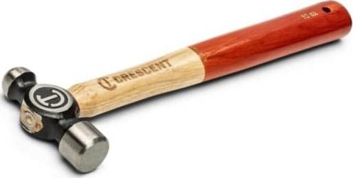 Crescent CHWBP16 - Ball Pein Hammer w/Wood Handle, 16 Oz. Head Weight, 13.85' OAL