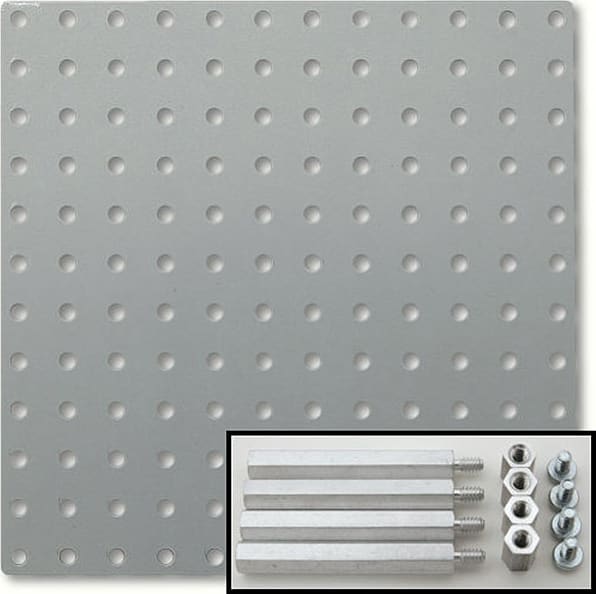 Digilent Base Plate Exp Kit - Punched Metal Baseplate