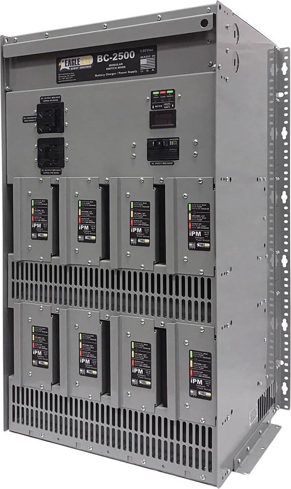 Eagle Eye BC-2500-24-80 Modular Float Battery Charger & Power Supply