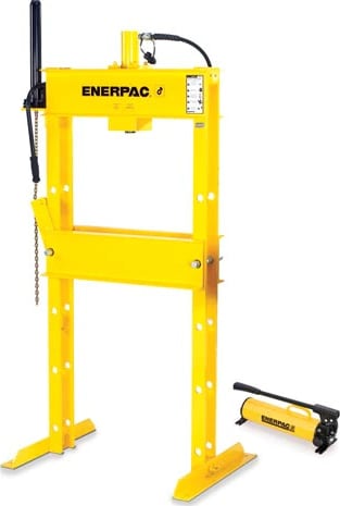 Enerpac IPH5031 - H-Frame Hydraulic Press with RC506 & P80, 50 Ton