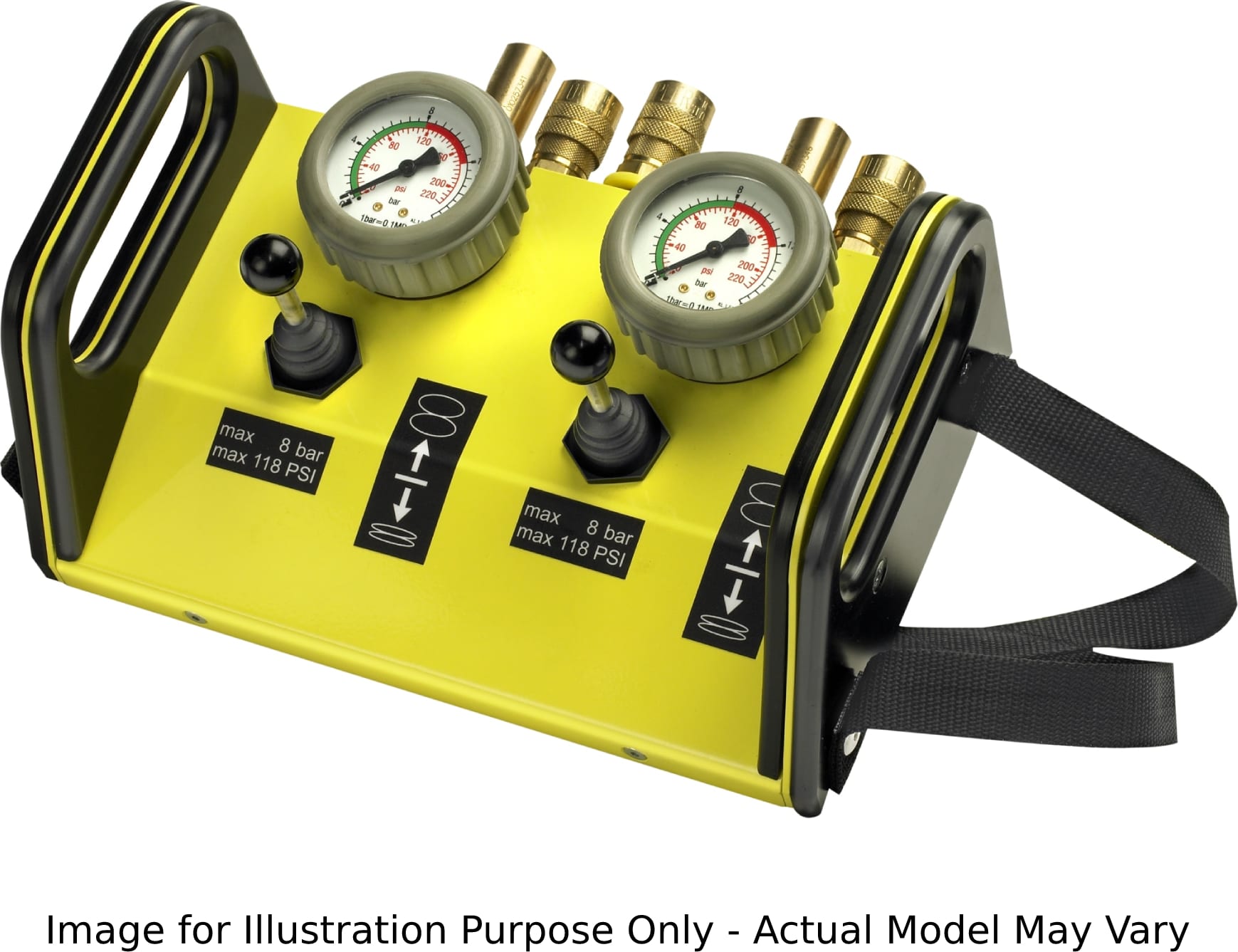 Enerpac BC12 - Deluxe Dual Deadman Controller for Lifting Air Bags