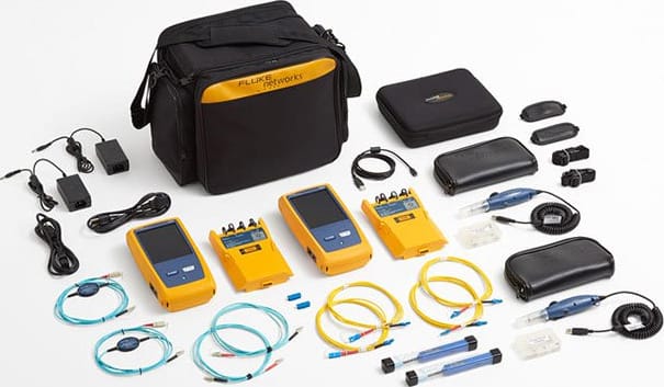 Fluke Networks CFP-100-QI 120 - CertiFiber Pro Quad OLTS with Double Ended Inspection