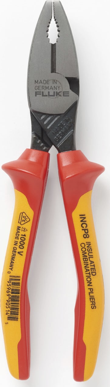 Fluke INCP8 Insulated Heavy Duty Linesman Combination Plier