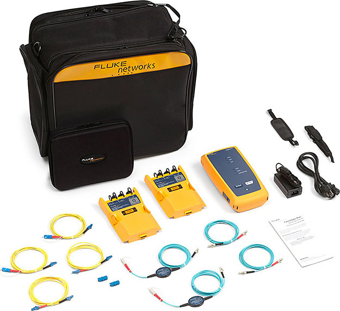 Fluke Networks CFP2-Q-ADD-R CertiFiber Pro Quad OLTS Add On Kit with Remote