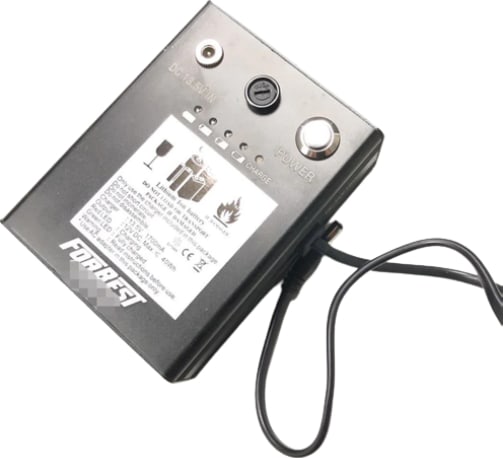 Forbest BAT-6600-Alum - Aluminum Battery Pack, 6600mA