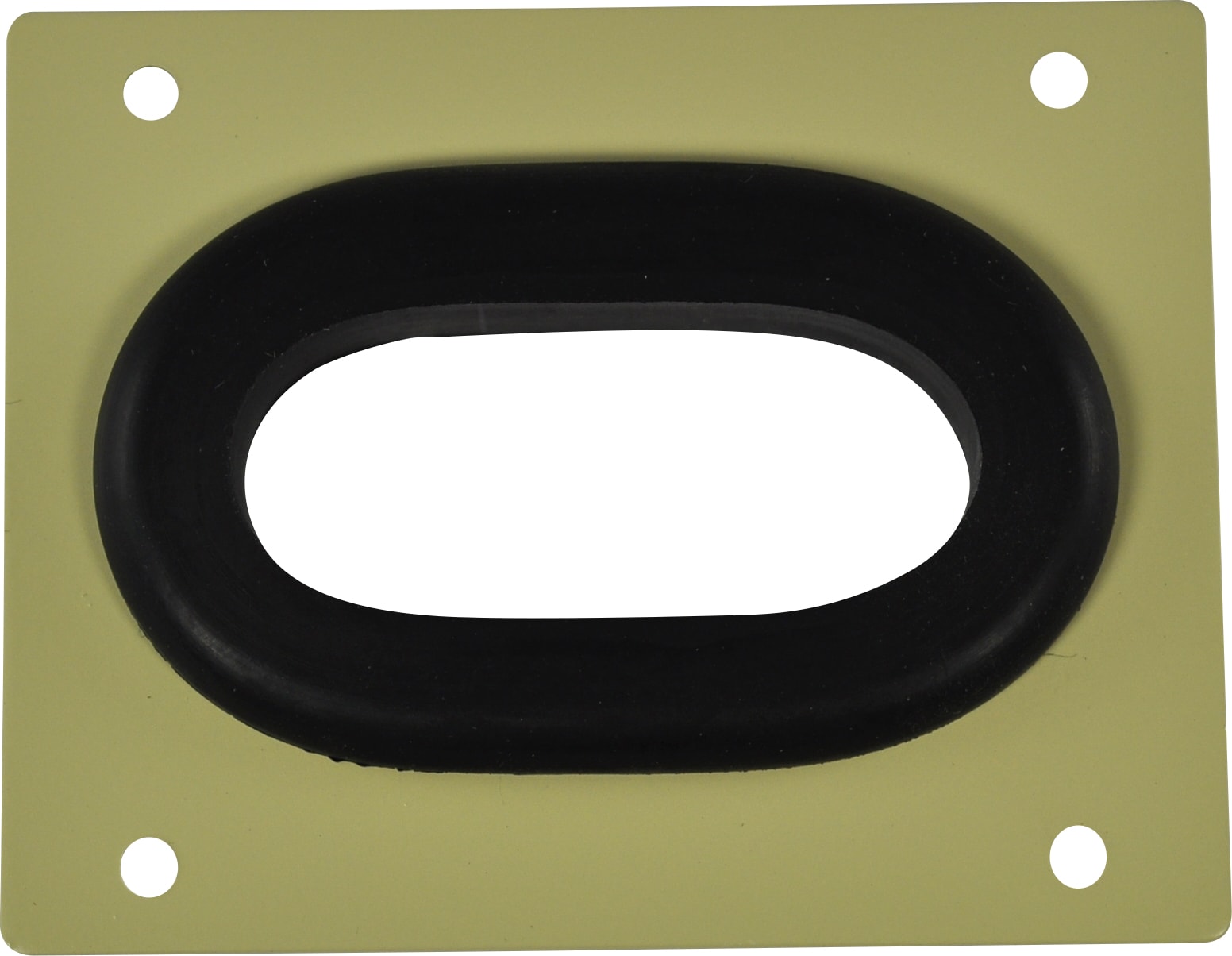 FSR IPS-B011Q-IVO - IPS Blank Insert, 1' x 2' Opening with Grommet (Ivory)