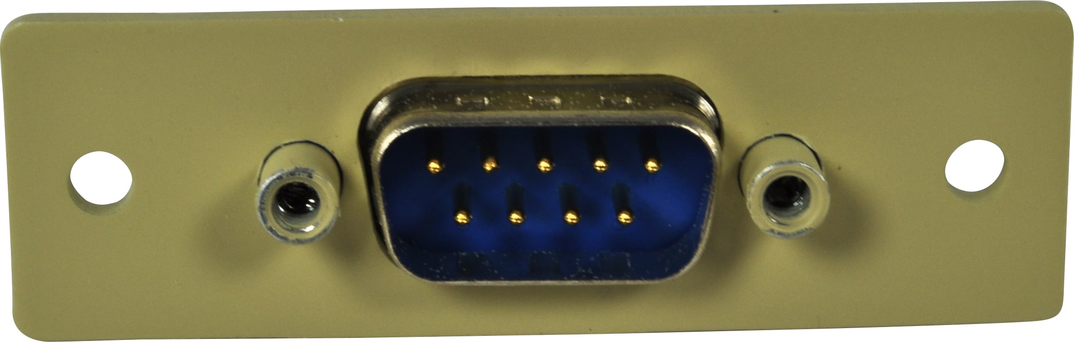 FSR IPS-C410S-IVO - IPS Control Insert, 9-Pin D Male to Female Bulkhead (Ivory)