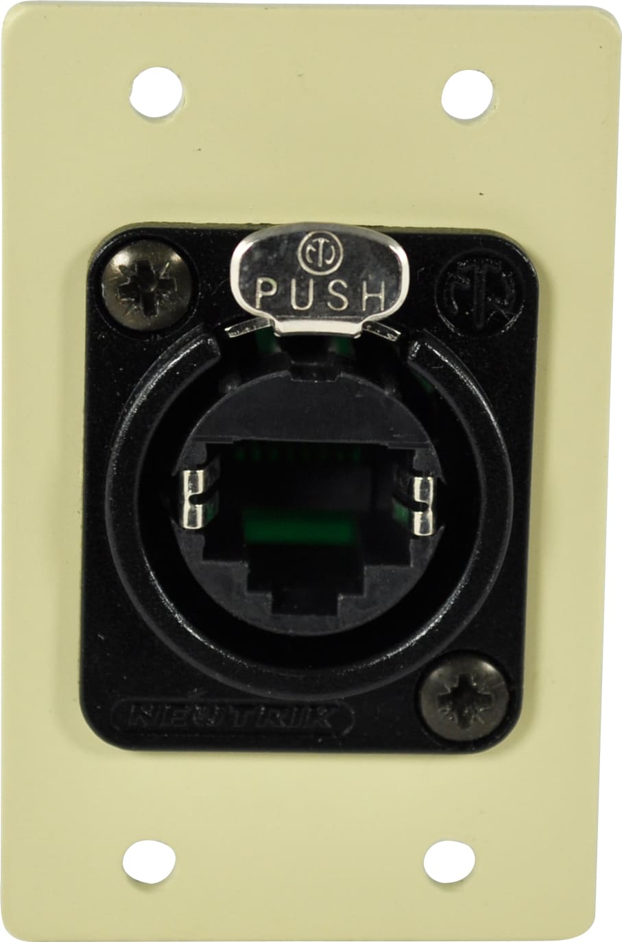 FSR IPS-C710D-IVO - IPS Control Insert, Neutrik EtherCon RJ-45 (Ivory)