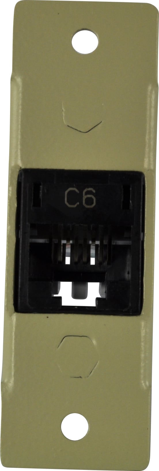 FSR IPS-D711S-IVO - IPS Voice/Data Insert, RJ-45 CAT 6A Punch-Down (Ivory)