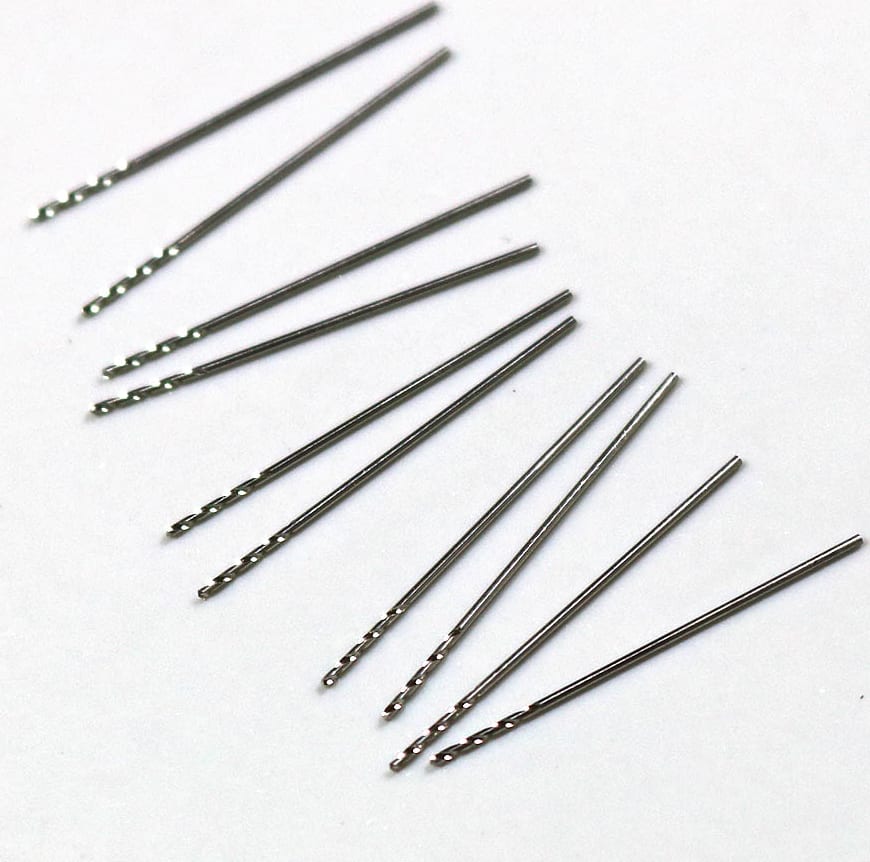 Hakko B5143 Drill Bits, 10 pack, 0.6 mm