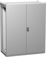 Hammond IMET18128 Modular Double Door Modulating Freestanding Enclosure - 1800 x 1200 x 800 - Steel/Beige