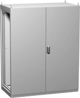 Hammond IMET18165 Modular Double Door Modulating Freestanding Enclosure - 1800 x 1600 x 500 - Steel/Beige